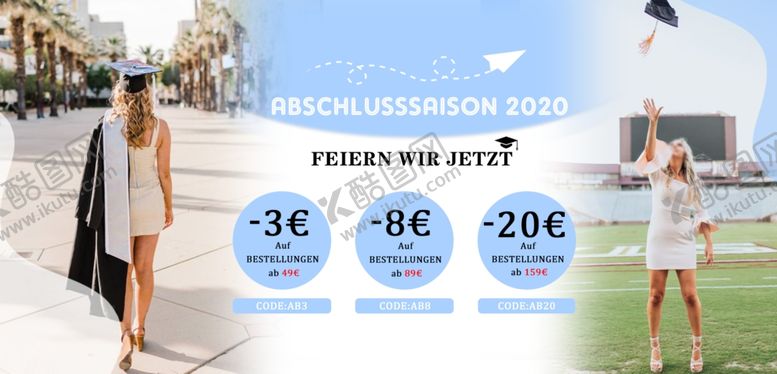 编号：12489509110525181319【酷图网】源文件下载-毕业季促销海报
