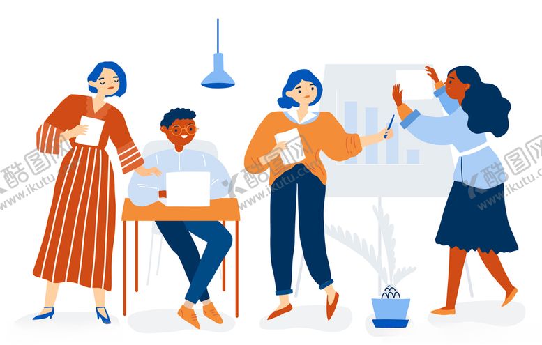 编号：11928409280503333004【酷图网】源文件下载-矢量卡通人物