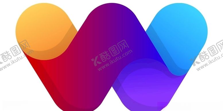 编号：88891406151322194206【酷图网】源文件下载-W渐变字母