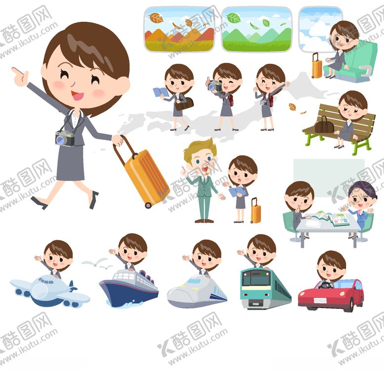 编号：63315909151606521838【酷图网】源文件下载-卡通人物