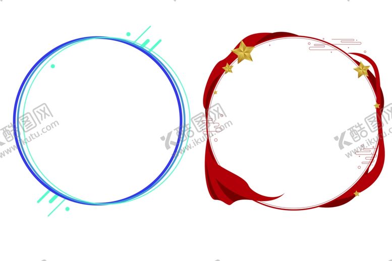 编号：51989710131116003935【酷图网】源文件下载-圆圈边框