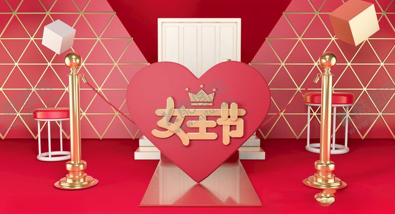 编号：66977410060528465224【酷图网】源文件下载-女神节图片