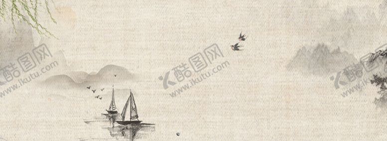 编号：21198606282141046097【酷图网】源文件下载-水墨山水玄关