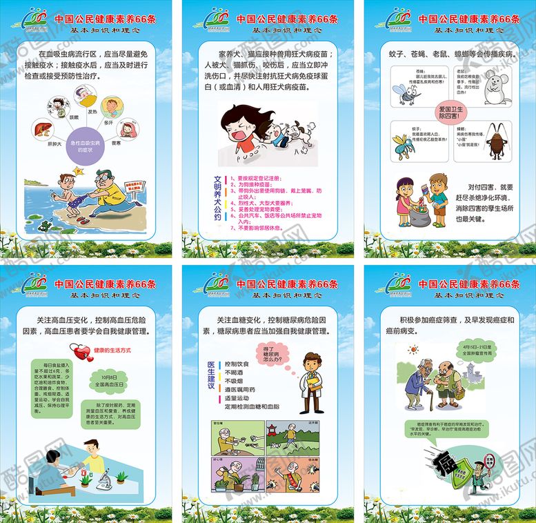 编号：78705210191822067674【酷图网】源文件下载-健康素养 66条1