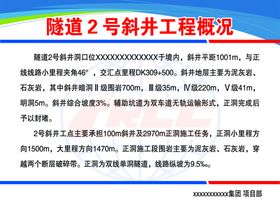 工程概况图管理人员公示牌