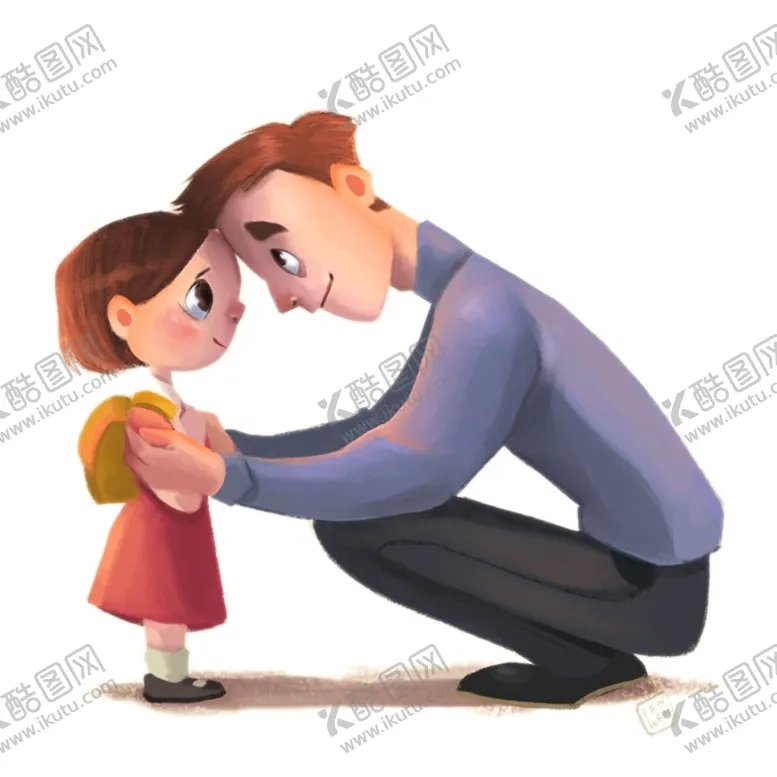编号：81619006300306472026【酷图网】源文件下载-父亲节插画