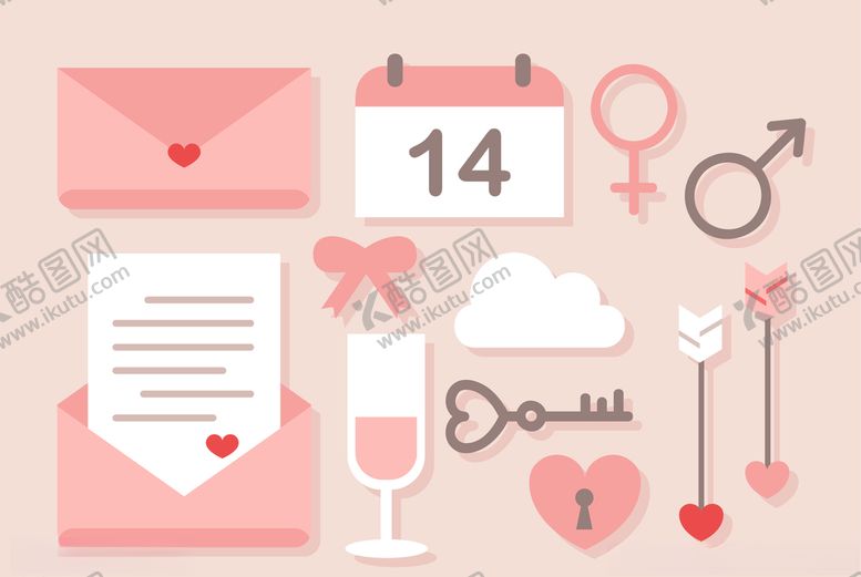 编号：25168510022233394964【酷图网】源文件下载-情人节