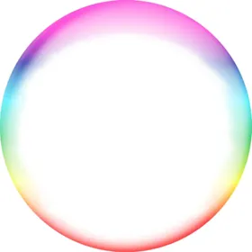 彩色透明肥皂泡气泡水泡泡泡元素