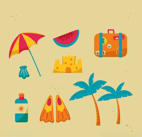 夏日元素