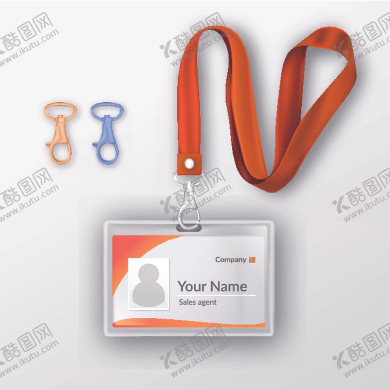 编号：20650110281712366439【酷图网】源文件下载-胸卡工作证