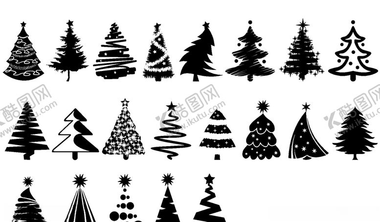 编号：63284310081137179173【酷图网】源文件下载-圣诞树