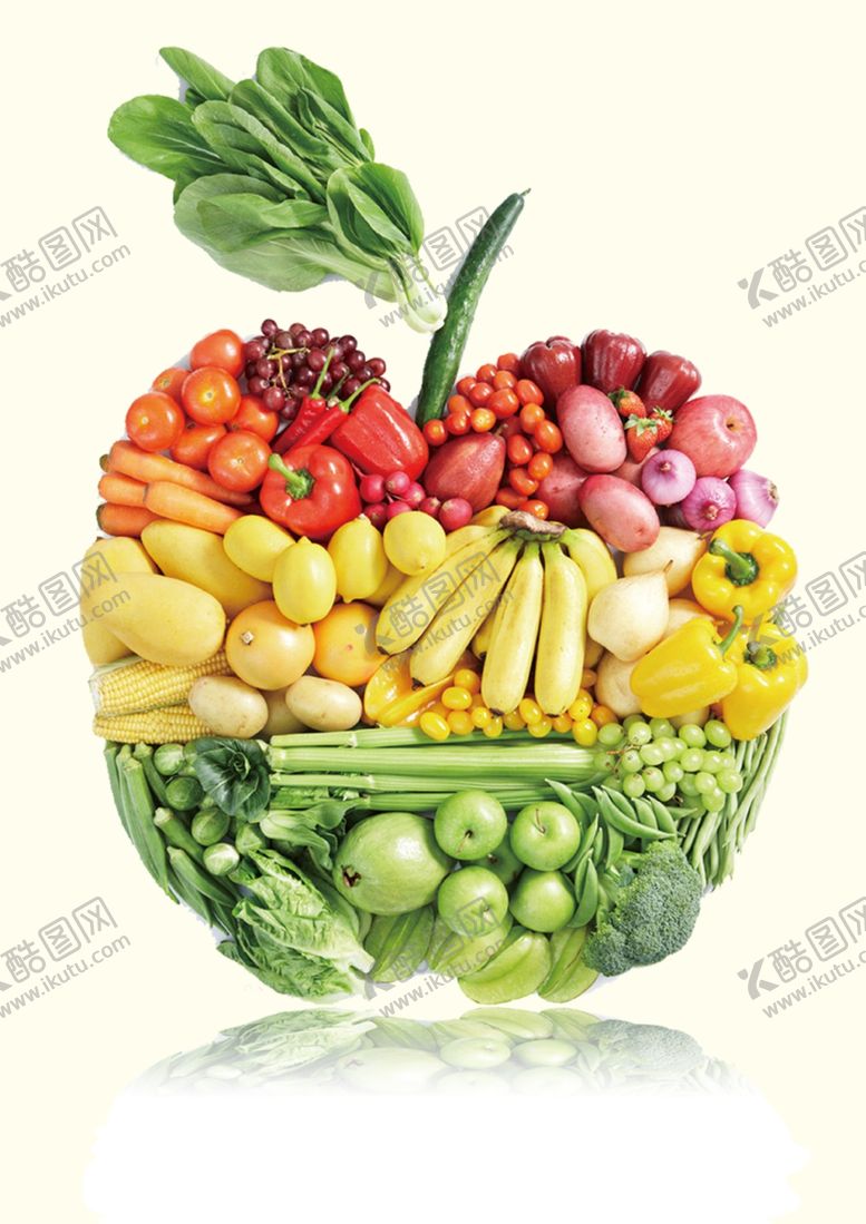 编号：73024309191533238836【酷图网】源文件下载-苹果形状拼图