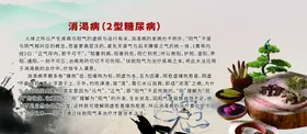中医养生展板药国文化海报