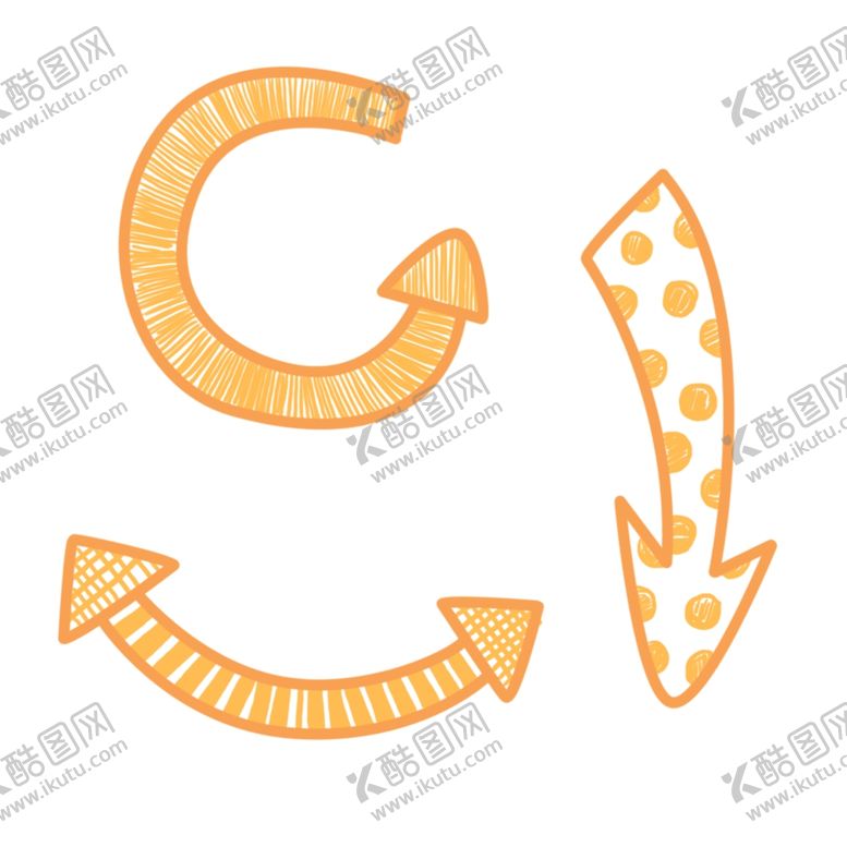 编号：77684305130426553127【酷图网】源文件下载-箭头插画