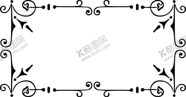 编号：15252010142106496506【酷图网】源文件下载-古老框架矢量素材