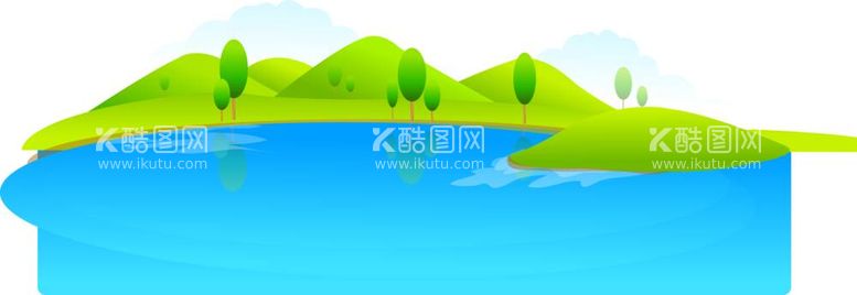 编号：23585212041251167447【酷图网】源文件下载-小河草坪