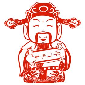 边框新年喜庆剪纸PNG免扣素材