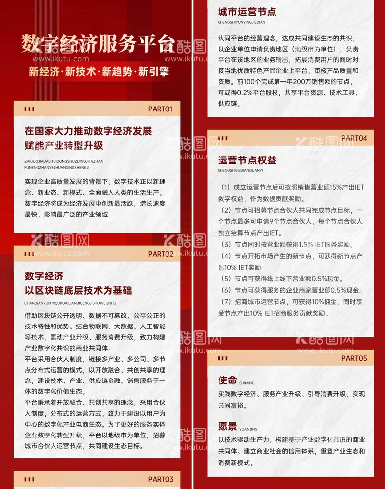 编号：29033211280322535443【酷图网】源文件下载-红色长图卡项多文字排版