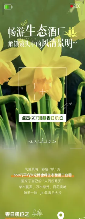 清明节拍照春日生态长图