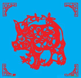 牛剪纸