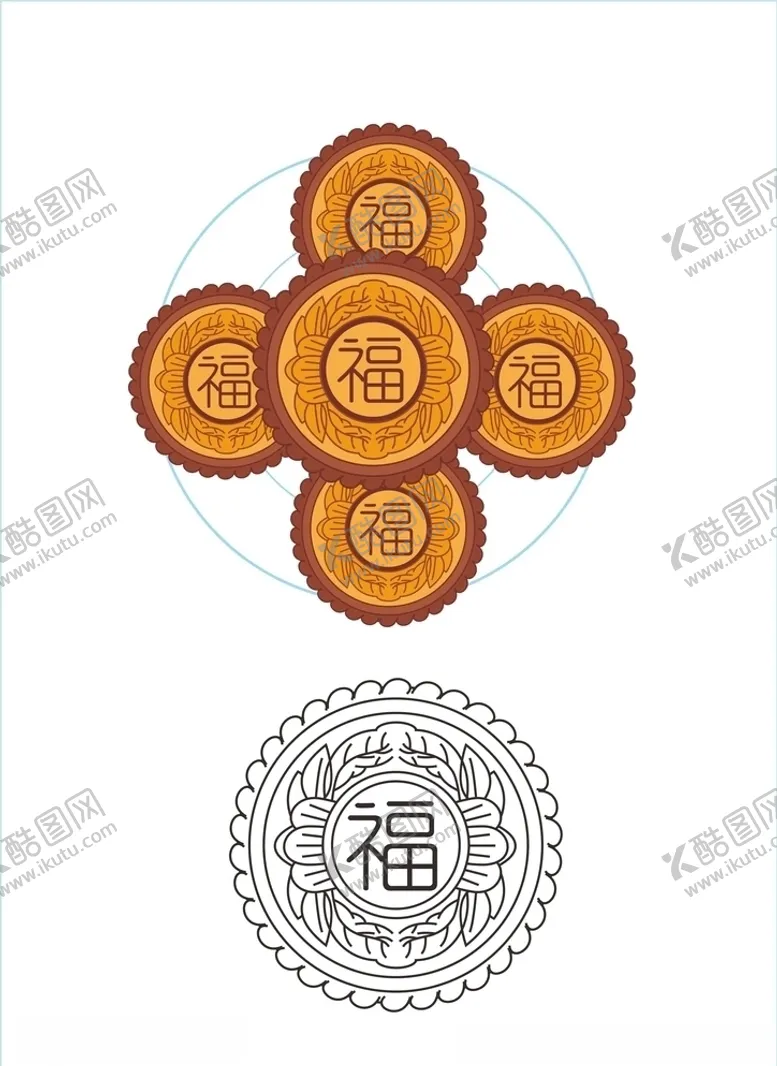 编号：13403806261944073994【酷图网】源文件下载-月饼