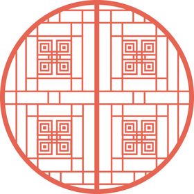 中式传统图案花纹矢量