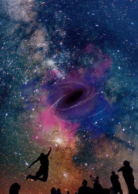 星空下的梦想客厅装饰画