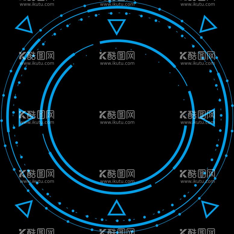 编号：19284710092121343497【酷图网】源文件下载-科技边框