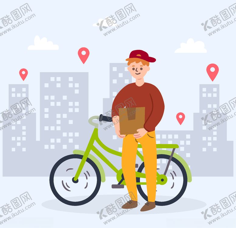 编号：15216509221219464935【酷图网】源文件下载-骑自行车