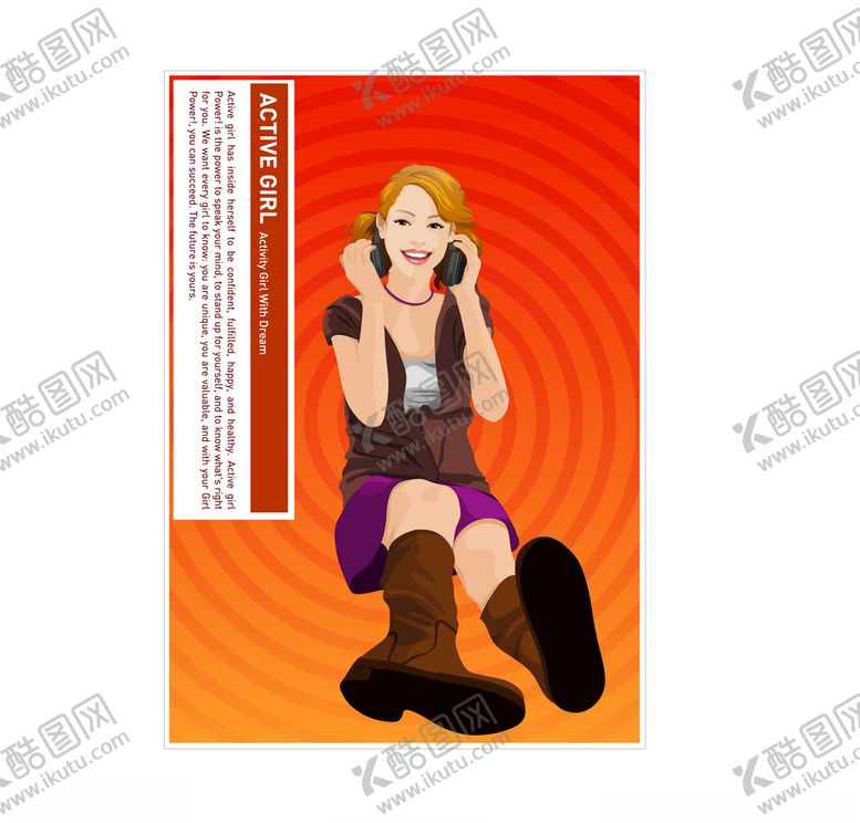 编号：19611409242014022285【酷图网】源文件下载-插画人物