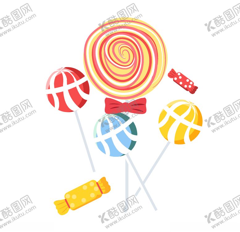 编号：91500105142145477054【酷图网】源文件下载-卡通棒棒糖