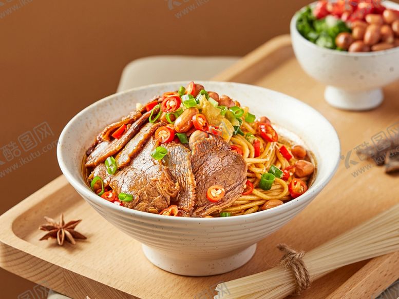编号：80673410062150554041【酷图网】源文件下载-米粉 牛肉拌粉