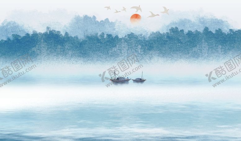 编号：63874110272251334859【酷图网】源文件下载-水墨山水