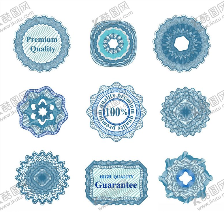 编号：71512509262137045814【酷图网】源文件下载-防伪底纹花纹