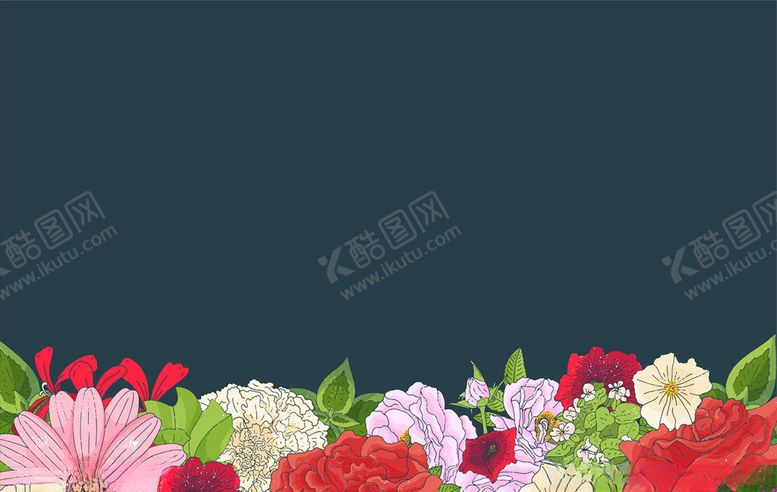 编号：50442109280855174056【酷图网】源文件下载-花卉图框