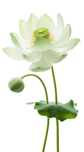 免扣荷花素材