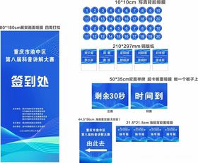 科普讲解大赛物料