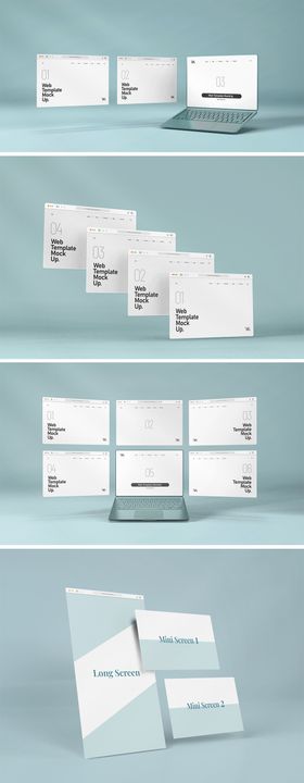 电脑网页UI样机