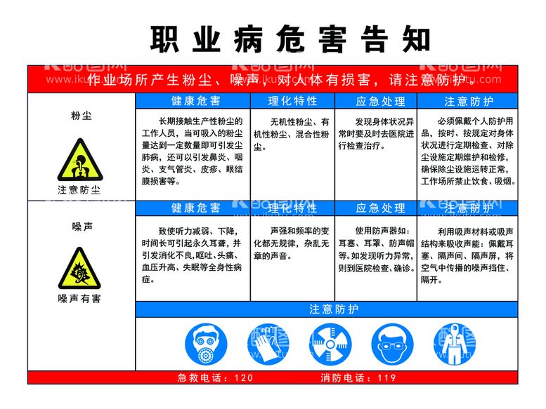 编号：58913609302019419678【酷图网】源文件下载-职业病危害告知