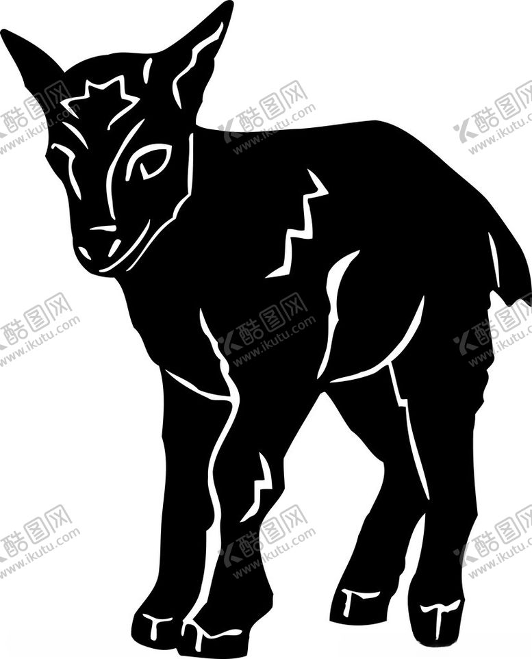 编号：39895902170621506001【酷图网】源文件下载-手绘卡通羊