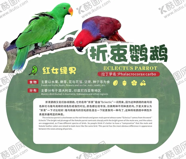 编号：26514909171626517291【酷图网】源文件下载-动物园折衷鹦鹉牌子