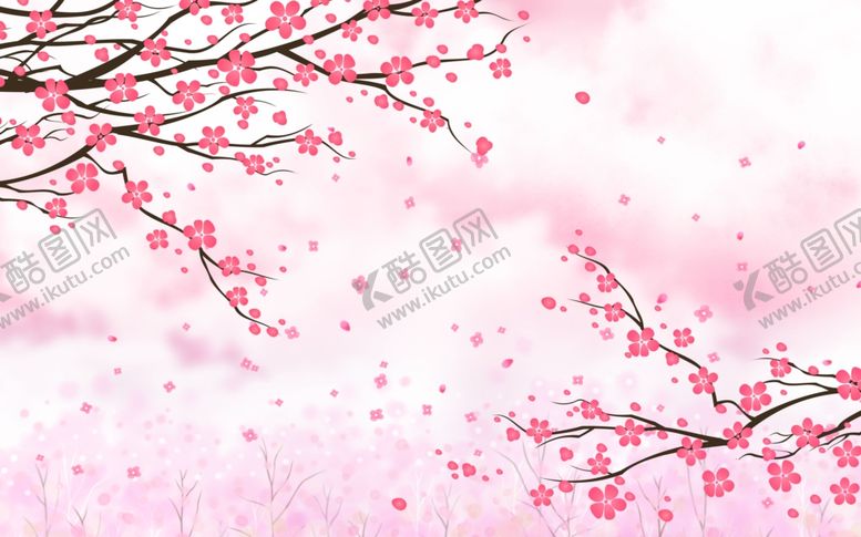 编号：68616806291123249659【酷图网】源文件下载-花卉背景墙