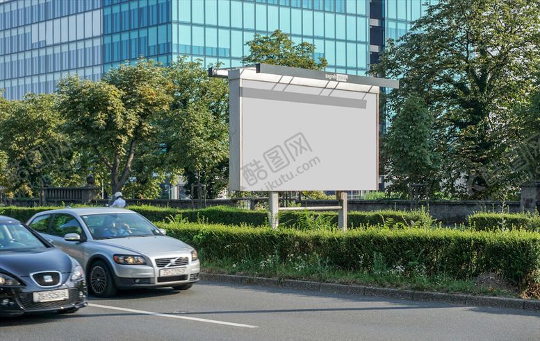 编号：87653903131628572607【酷图网】源文件下载-户外广告牌样机