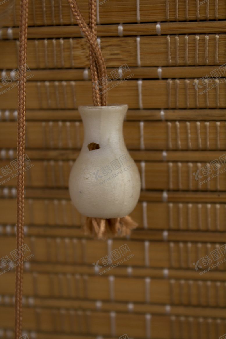 编号：26746611010823435283【酷图网】源文件下载-竹帘拉绳处挂件