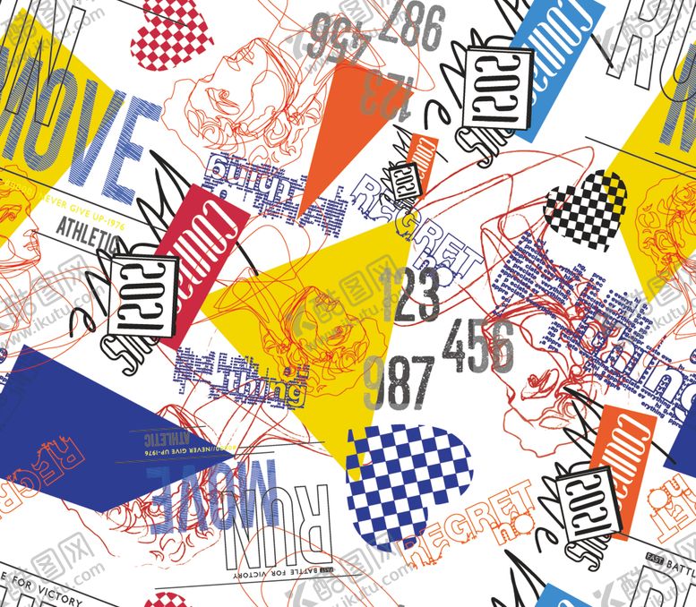 编号：86943409130335127642【酷图网】源文件下载-大牌线条字母