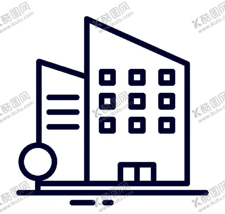 编号：62464506231504404362【酷图网】源文件下载-工业建筑剪影