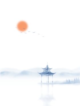 水墨素材毛笔画素材墨迹素材