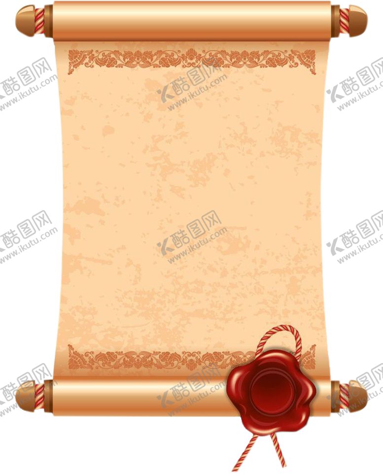 编号：40975607131952306121【酷图网】源文件下载-卷轴素材