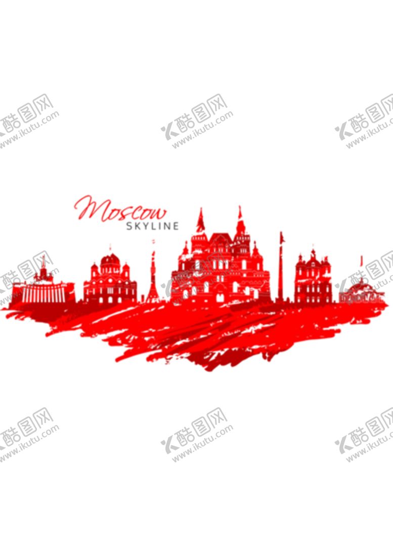 编号：93354109240527034563【酷图网】源文件下载-红色城市发展中大城市城市