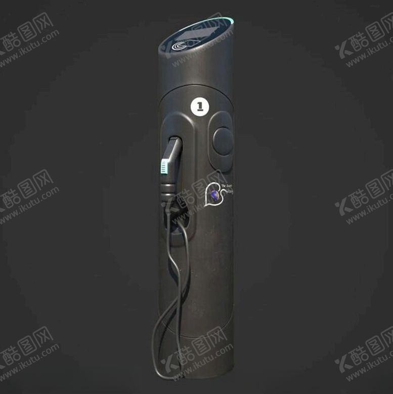编号：28597202222320425566【酷图网】源文件下载-C4D模型充电桩